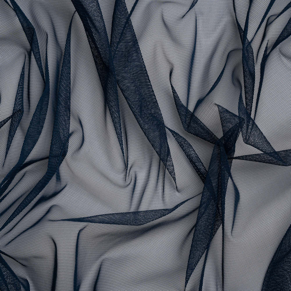 Polyester Tulle – Navy – Designer Deadstock Polyester Tulle – Navy – Designer Deadstock