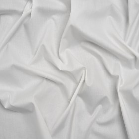 Stretch Cotton Poplin – Off White – Designer Deadstock Stretch Cotton Poplin – Off White – Designer Deadstock