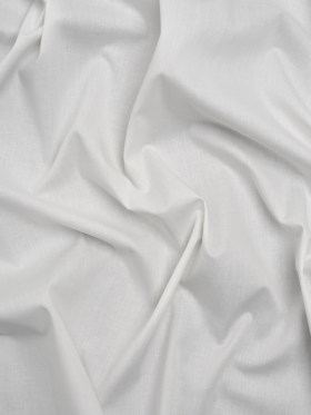 Stretch Cotton Poplin – Off White – Designer Deadstock Stretch Cotton Poplin – Off White – Designer Deadstock