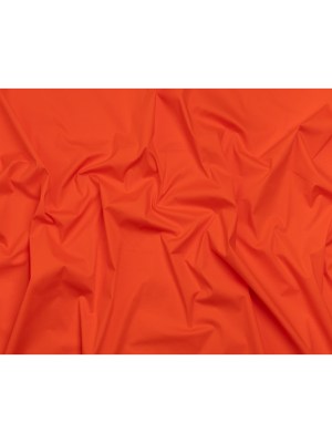 Stretch Cotton Poplin – Orange – Designer Deadstock Stretch Cotton Poplin – Orange – Designer Deadstock