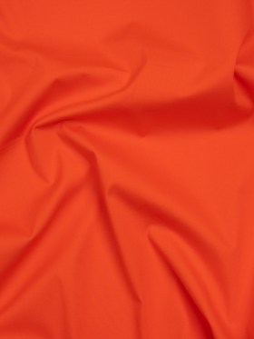 Stretch Cotton Poplin – Orange – Designer Deadstock Stretch Cotton Poplin – Orange – Designer Deadstock