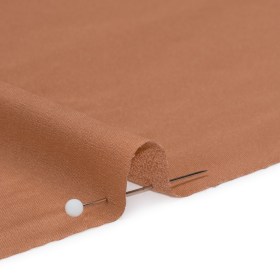 Stretch Polyester Charmeuse – Copper Tan – Designer Deadstock Stretch Polyester Charmeuse – Copper Tan – Designer Deadstock