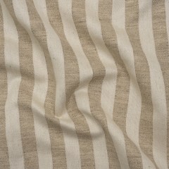 Heavy Linen Twill – Cream and Beige Awning Stripes Heavy Linen Twill – Cream and Beige Awning Stripes