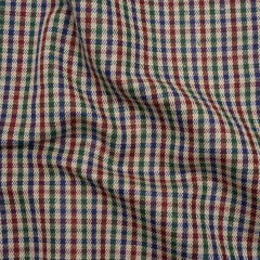 Heavyweight Linen Twill – Red, Blue and Green Checks Heavyweight Linen Twill – Red, Blue and Green Checks