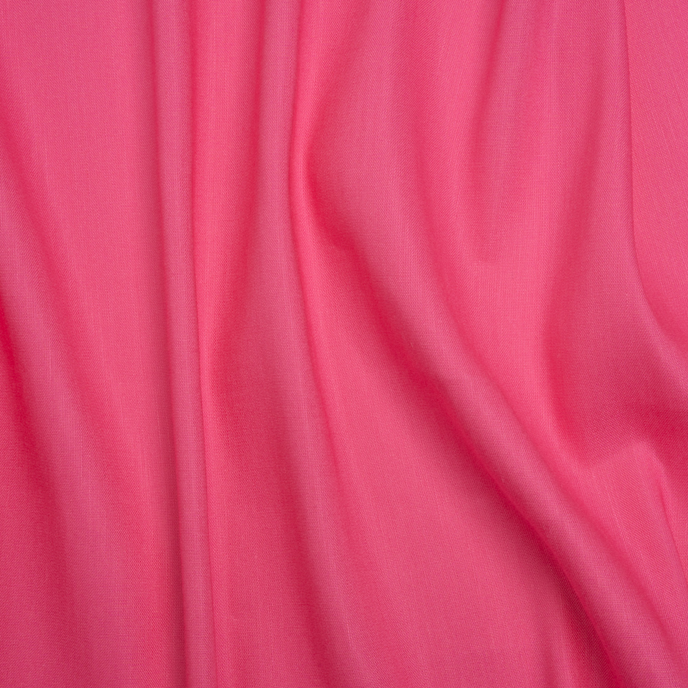 Stretch Linen Woven – Peony Pink – Asturias Collection Stretch Linen Woven – Peony Pink – Asturias Collection