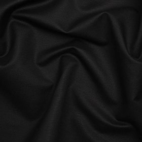 Medium Weight Linen and Cotton Woven – Black Medium Weight Linen and Cotton Woven – Black