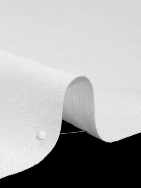 Medium Weight Linen and Cotton Woven – White Medium Weight Linen and Cotton Woven – White