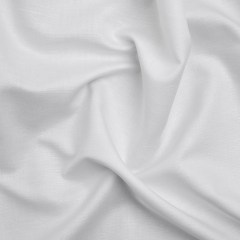 Medium Weight Linen and Cotton Woven – White Medium Weight Linen and Cotton Woven – White