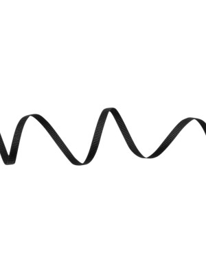 Grosgrain Ribbon – 5mm – Black Grosgrain Ribbon – 5mm – Black