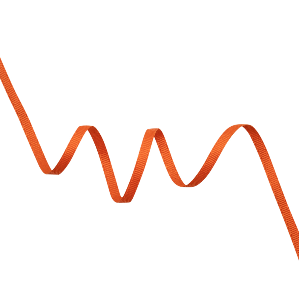 Grosgrain Ribbon – 5mm – Orange Grosgrain Ribbon – 5mm – Orange