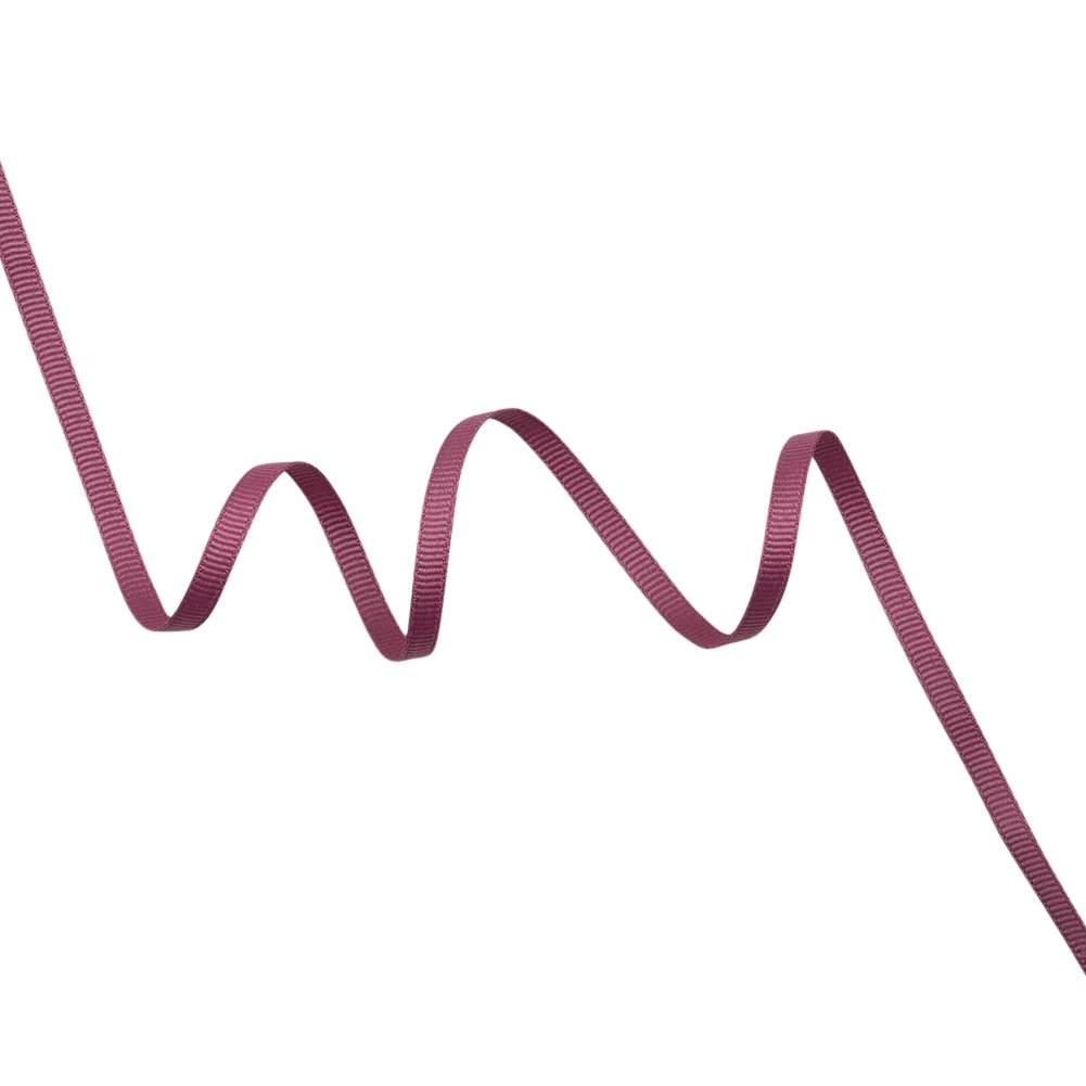 Grosgrain Ribbon – 5mm – Amaranth Grosgrain Ribbon – 5mm – Amaranth