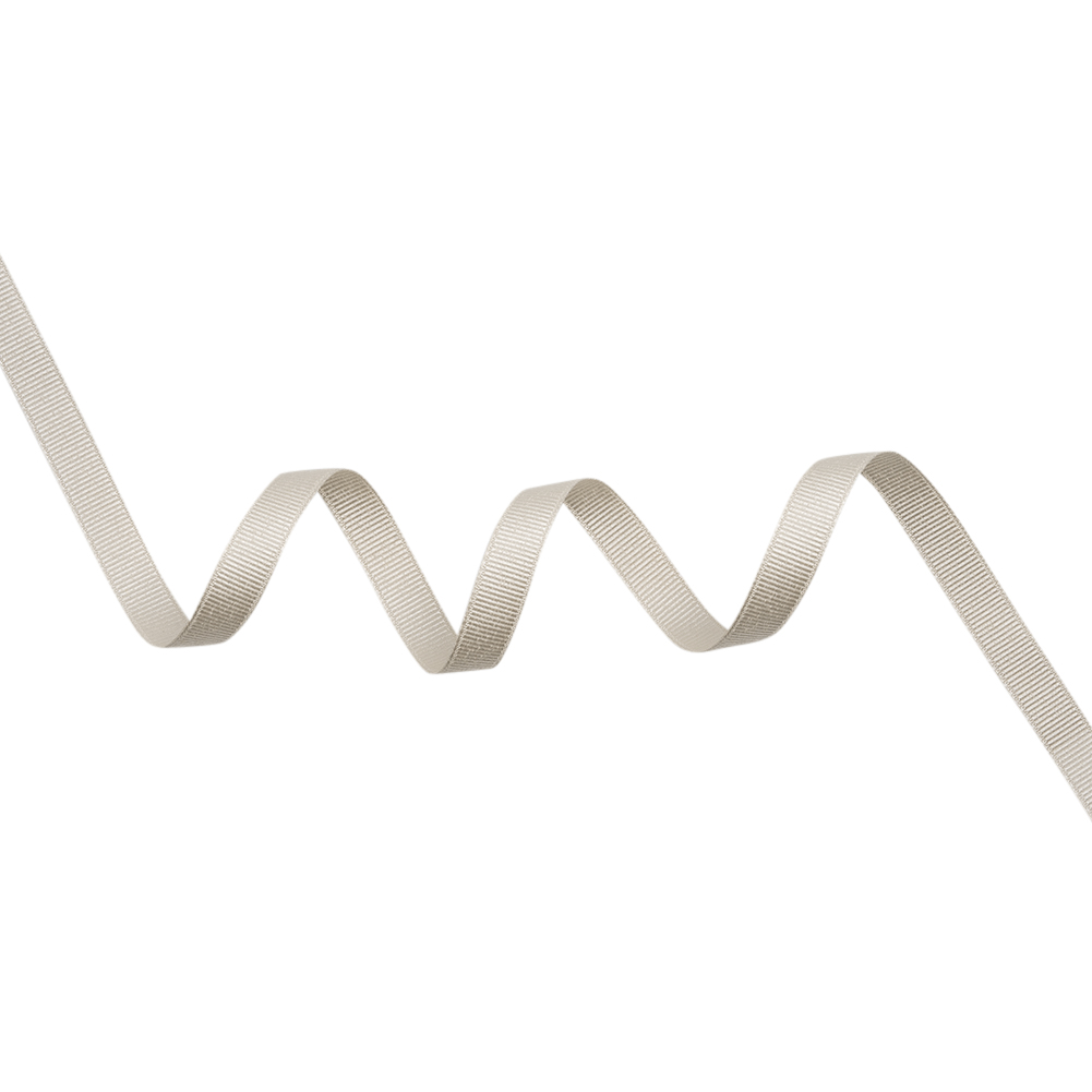 Grosgrain Ribbon – 10mm – Light Beige Grosgrain Ribbon – 10mm – Light Beige