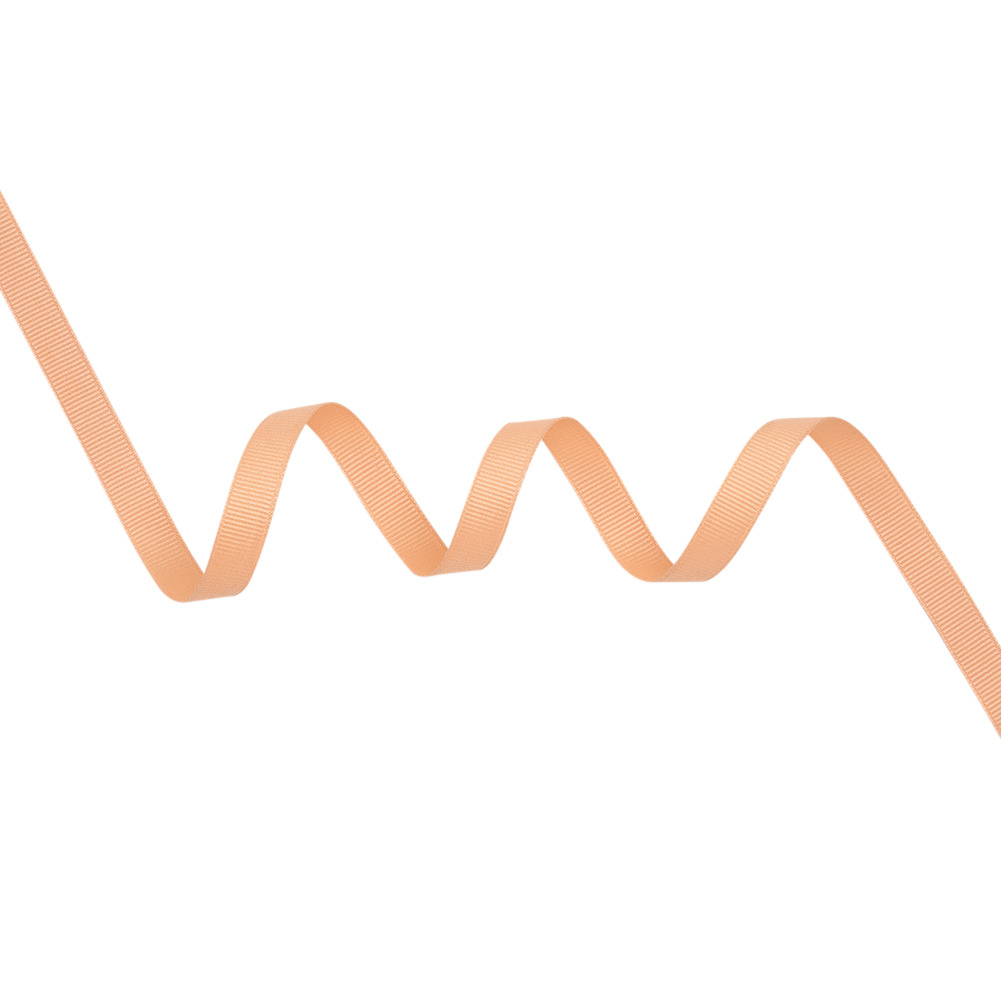 Grosgrain Ribbon – 10mm – Peach Grosgrain Ribbon – 10mm – Peach