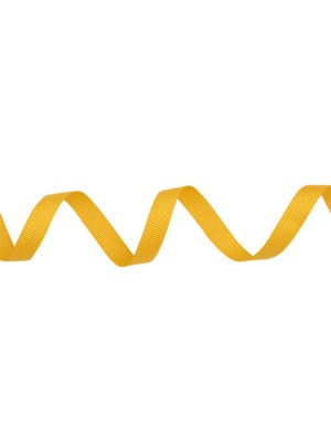 Grosgrain Ribbon – 10mm – Yellow Grosgrain Ribbon – 10mm – Yellow