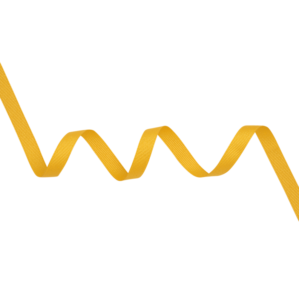 Grosgrain Ribbon – 10mm – Yellow Grosgrain Ribbon – 10mm – Yellow