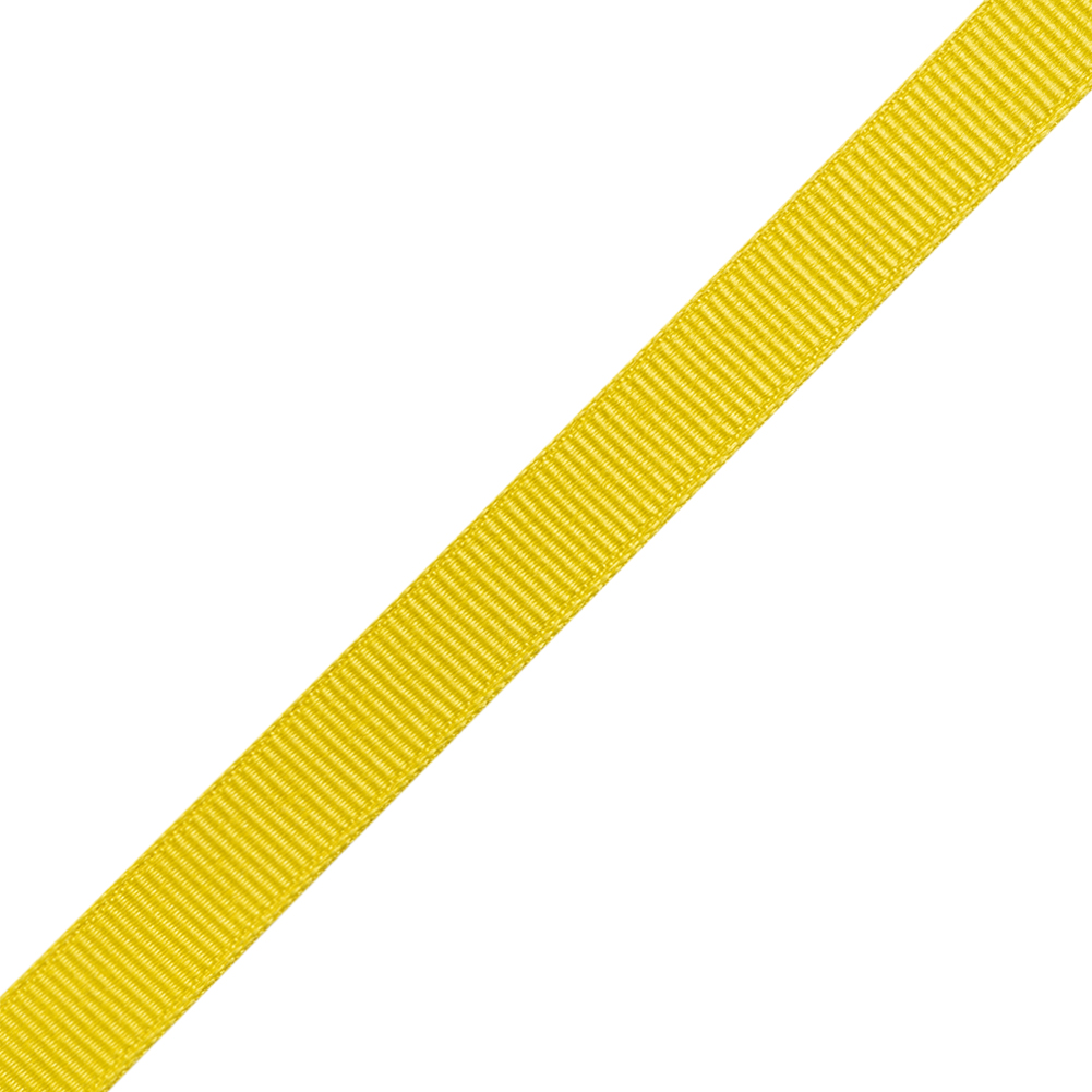 Grosgrain Ribbon - 10mm - Sunshine Yellow