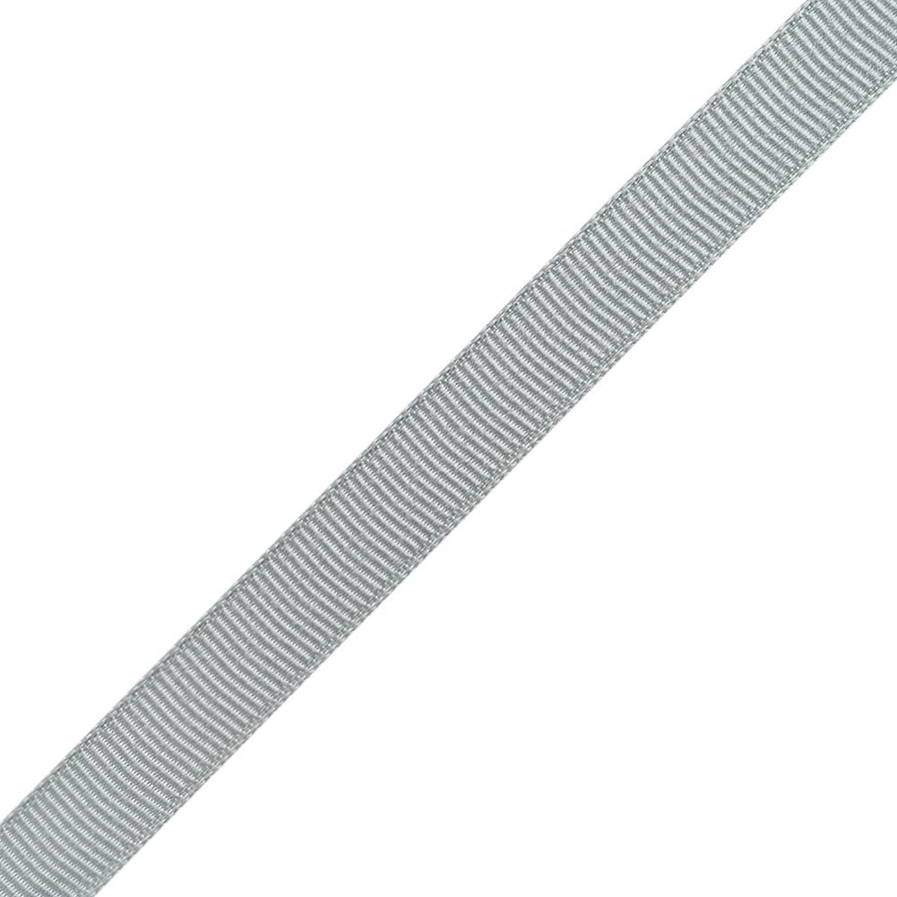 Grosgrain Ribbon - 10mm - Silver