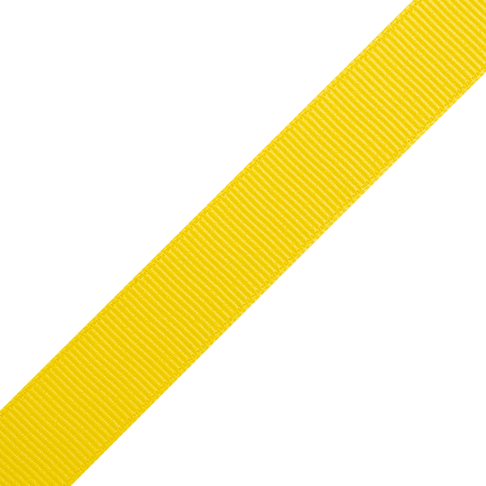 Grosgrain Ribbon - 15mm - Sunshine Yellow