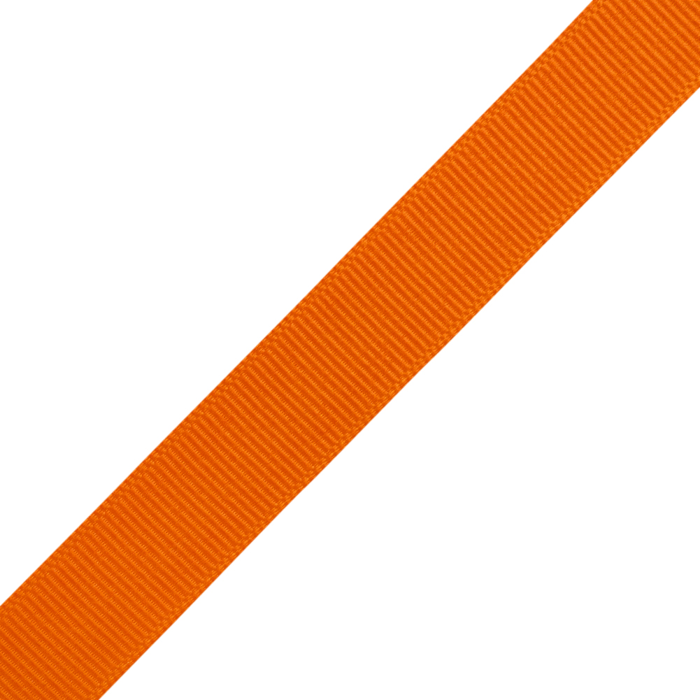 Grosgrain Ribbon - 15mm - Orange