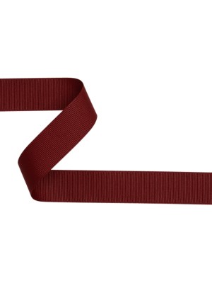 Grosgrain Ribbon – 25mm – Burgundy Grosgrain Ribbon – 25mm – Burgundy