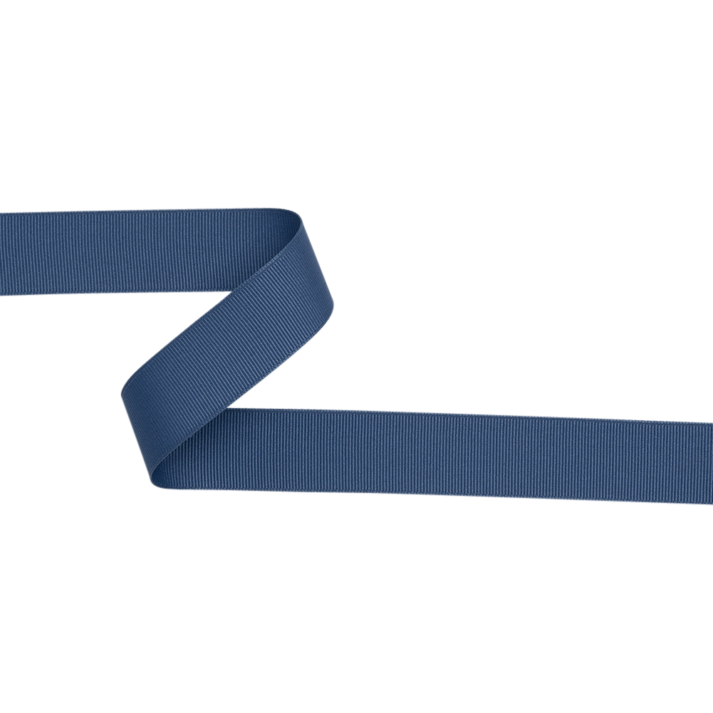 Grosgrain Ribbon – 25mm – Light Navy Grosgrain Ribbon – 25mm – Light Navy