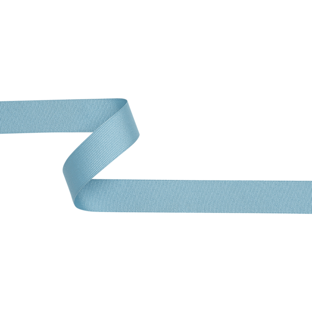 Grosgrain Ribbon – 25mm – Steel Grosgrain Ribbon – 25mm – Steel