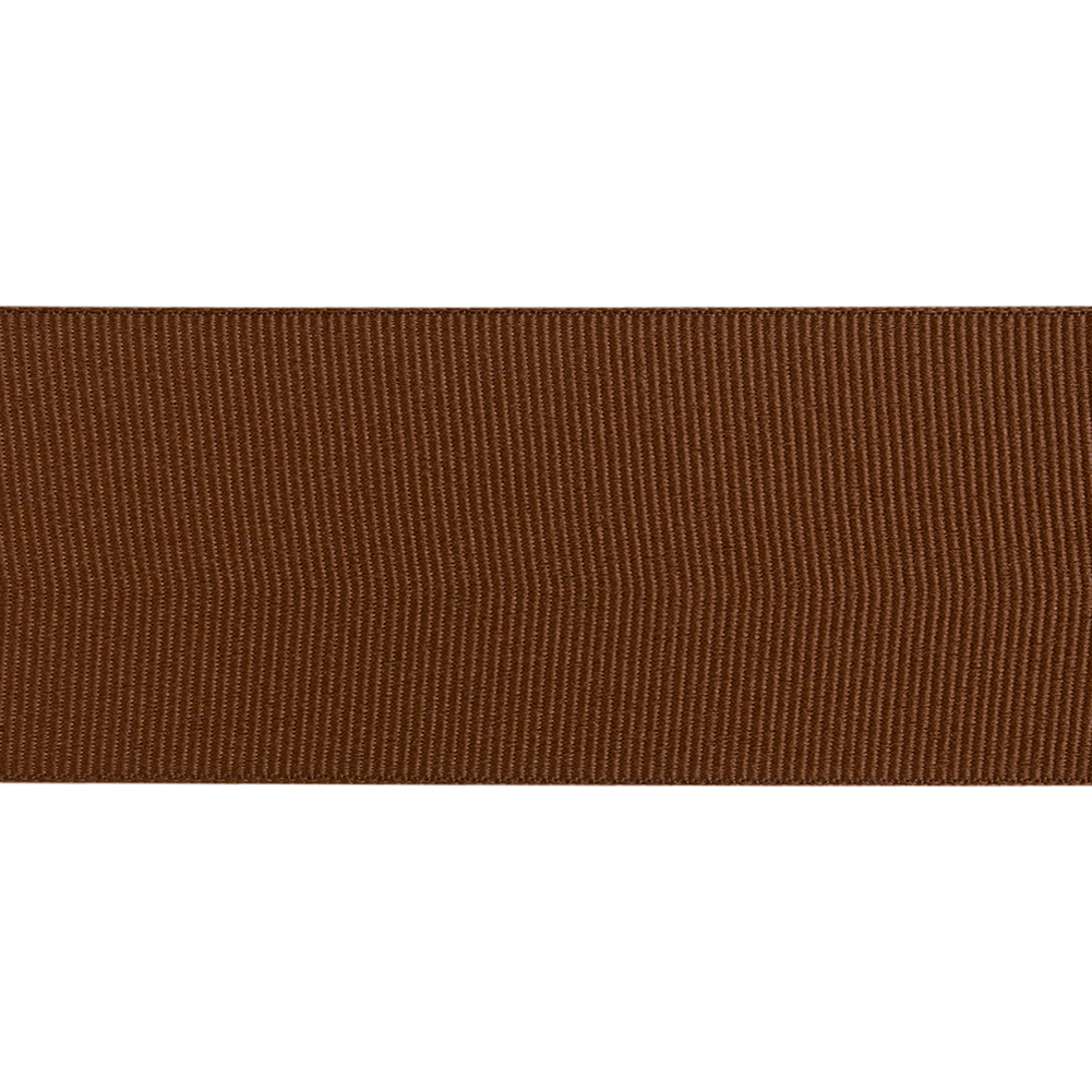 Grosgrain Ribbon - 40mm - Aztec Brown