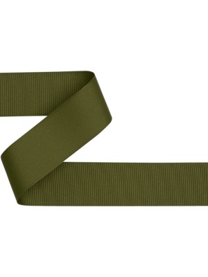 Grosgrain Ribbon – 40mm – Olive Grosgrain Ribbon – 40mm – Olive