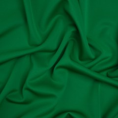 Stretch Polyester Scuba Knit – Grass Green – Designer Deadstock Stretch Polyester Scuba Knit – Grass Green – Designer Deadstock