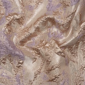 Metallic Luxury Brocade – Baby Pink, Rose Gold and Lavender Abstract Flora Metallic Luxury Brocade – Baby Pink, Rose Gold and Lavender Abstract Flora