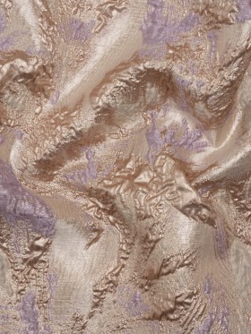 Metallic Luxury Brocade – Baby Pink, Rose Gold and Lavender Abstract Flora Metallic Luxury Brocade – Baby Pink, Rose Gold and Lavender Abstract Flora