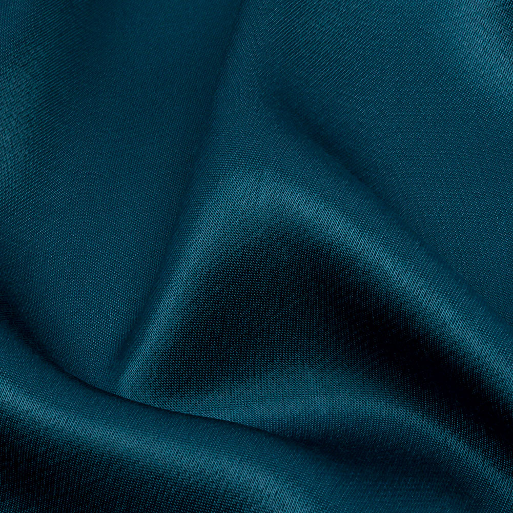 Sustainable Viscose Fluid Satin – Ocean Blue – Mood Exclusive Elliana Collection Sustainable Viscose Fluid Satin – Ocean Blue – Mood Exclusive Elliana Collection