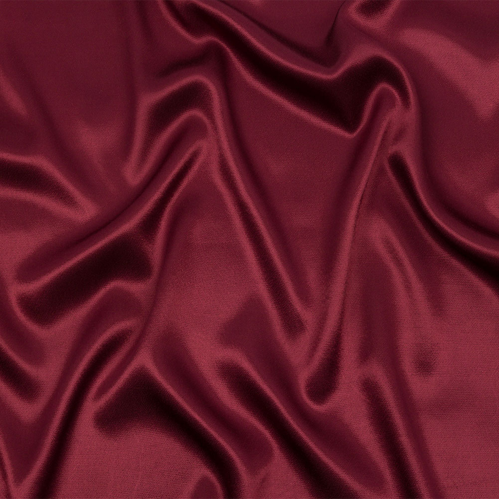 Sustainable Viscose Fluid Satin – Wine – Mood Exclusive Elliana Collection Sustainable Viscose Fluid Satin – Wine – Mood Exclusive Elliana Collection