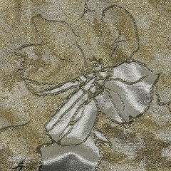 Metallic Silver and Gold Mottled Floral Luxury Brocade Metallic Silver and Gold Mottled Floral Luxury Brocade