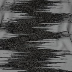 Metallic Black Sleek Streaks Luxury Burnout Brocade Metallic Black Sleek Streaks Luxury Burnout Brocade