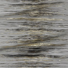Metallic Gold and Black Striated Luxury Burnout Plisse Brocade with Scalloped Edges Metallic Gold and Black Striated Luxury Burnout Plisse Brocade with Scalloped Edges