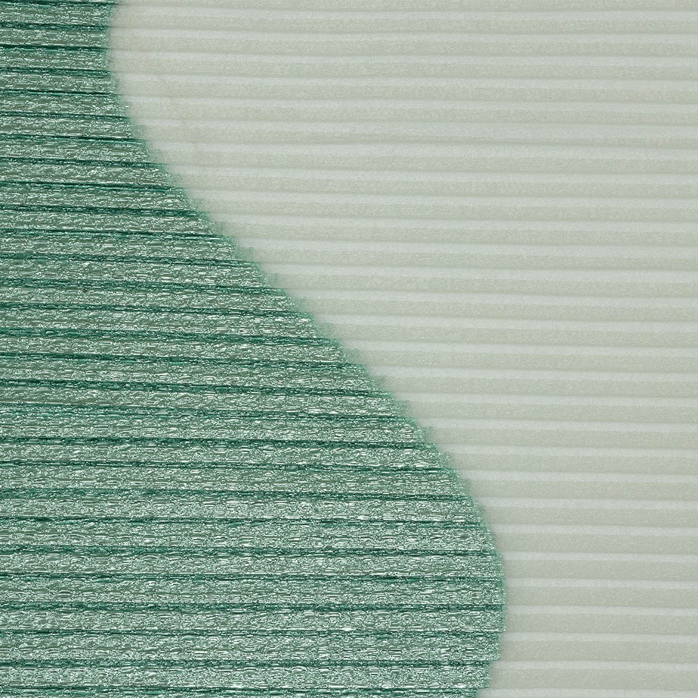 Metallic Seafoam Waves Pleated Luxury Burnout Brocade Metallic Seafoam Waves Pleated Luxury Burnout Brocade