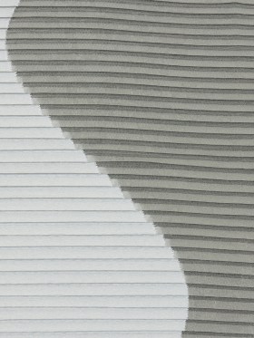 Metallic White Waves Pleated Luxury Burnout Brocade Metallic White Waves Pleated Luxury Burnout Brocade