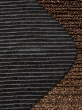 Metallic Medal Bronze and Gray Waves Pleated Luxury Burnout Brocade Metallic Medal Bronze and Gray Waves Pleated Luxury Burnout Brocade