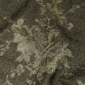 Metallic Graphite and Gold Crackled Floral Luxury Brocade Metallic Graphite and Gold Crackled Floral Luxury Brocade