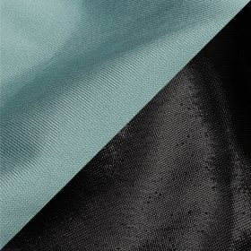 Olwyn Metallic Black and Dusty Blue Double Faced Luxury Mikado Olwyn Metallic Black and Dusty Blue Double Faced Luxury Mikado