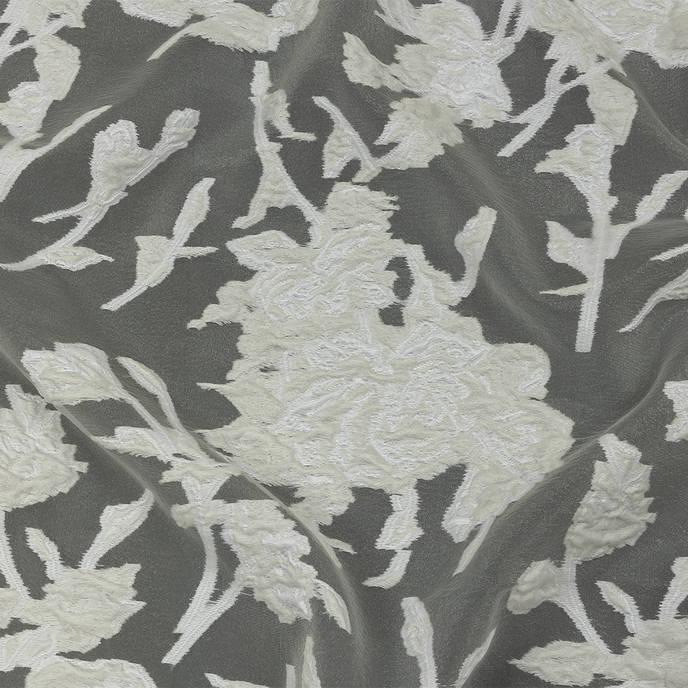 Metallic Lacquer Roses Luxury Burnout Brocade Metallic Lacquer Roses Luxury Burnout Brocade