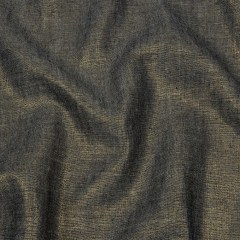 Metallic Gold and True Navy Foiled Medium Weight Linen Woven Metallic Gold and True Navy Foiled Medium Weight Linen Woven
