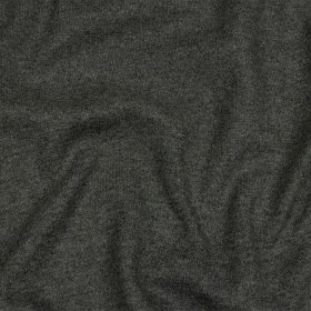 Famous Designer Heathered Gray Blended Wool Double Knit Famous Designer Heathered Gray Blended Wool Double Knit