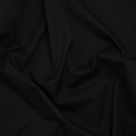 Stretch Cotton and Viscose Twill by Theory – Black – Designer Deadstock Stretch Cotton and Viscose Twill by Theory – Black – Designer Deadstock