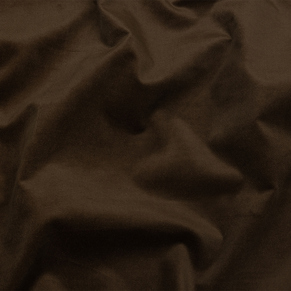 Chocolate Stretch Cotton Velveteen Chocolate Stretch Cotton Velveteen