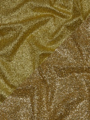 Double Faced Glitter Tulle – Nude and Gold – Gala Collection Double Faced Glitter Tulle – Nude and Gold – Gala Collection