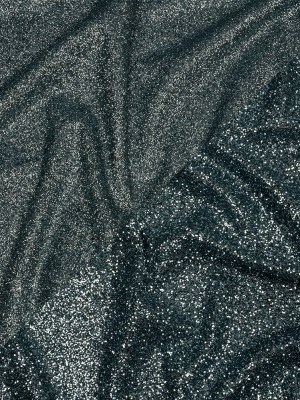 Double Faced Glitter Tulle – Gunmetal – Gala Collection Double Faced Glitter Tulle – Gunmetal – Gala Collection