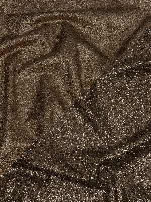 Double Faced Glitter Tulle – Mink – Gala Collection Double Faced Glitter Tulle – Mink – Gala Collection