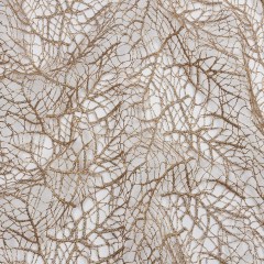 Guipure Lace with Glitter – Warm Beige Webbed Branches Guipure Lace with Glitter – Warm Beige Webbed Branches